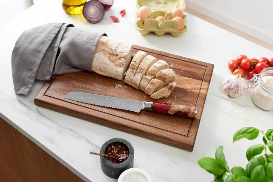 Japanse Damascus Nakama Shinku 5-delige Koksmes Set – Precisie Messen