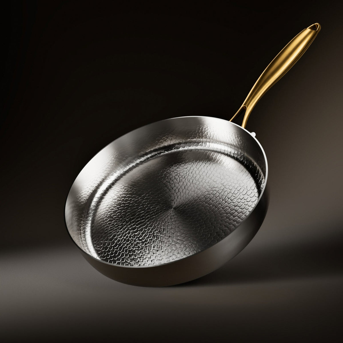 Geslagen Hoge Wand Titanium Pan | Beperkte Editie