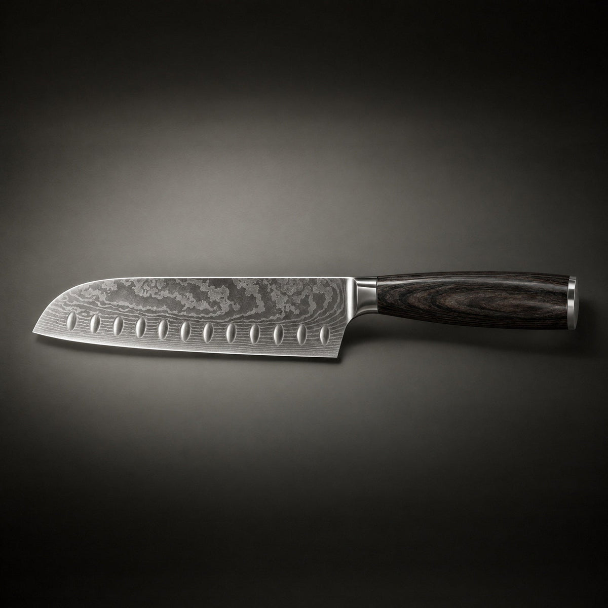 Japanse-stijl Santoku Mes – 7,1 inch (18 cm) Veelzijdig Blade