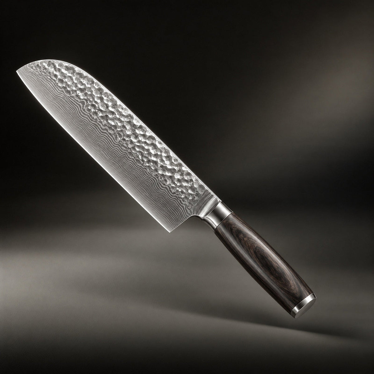 Japanse Stijl Gesmeed Santoku Mes – 7,1 inch (18 cm) Precisie Mes