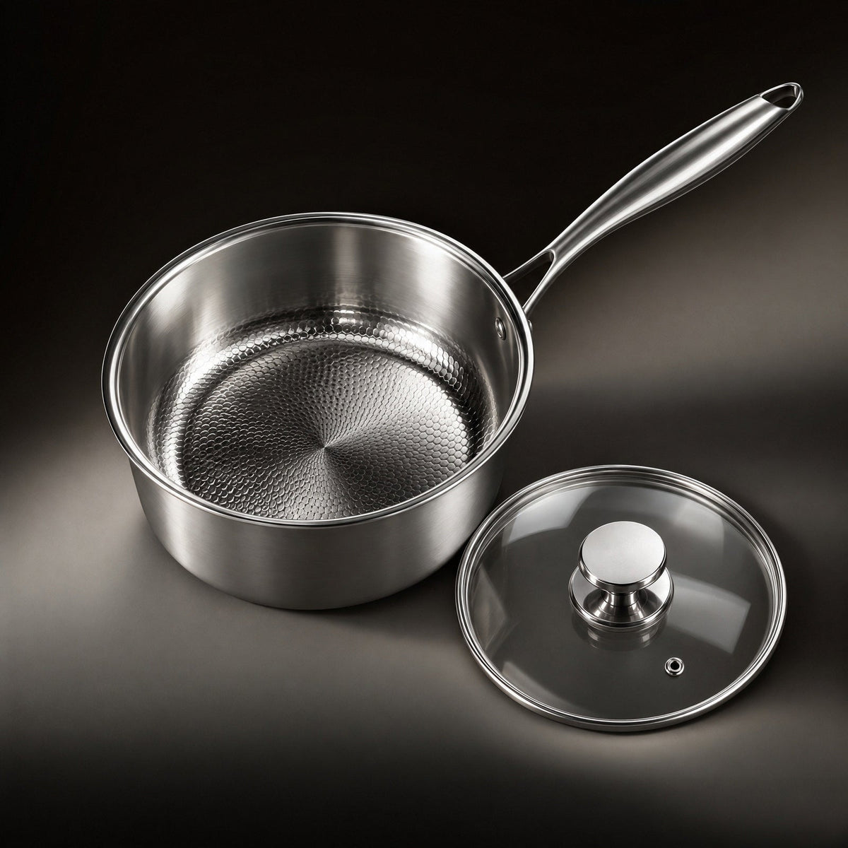 PFAS-vrije Titanium Kookpan met Deksel