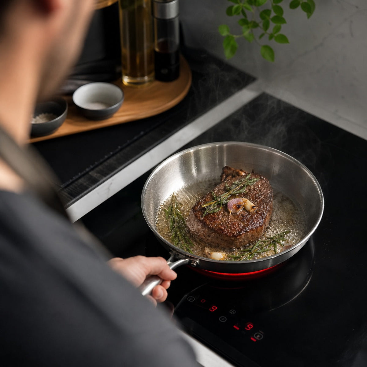 Titanium Koekenpan I Chemisch & PFAS-Vrij