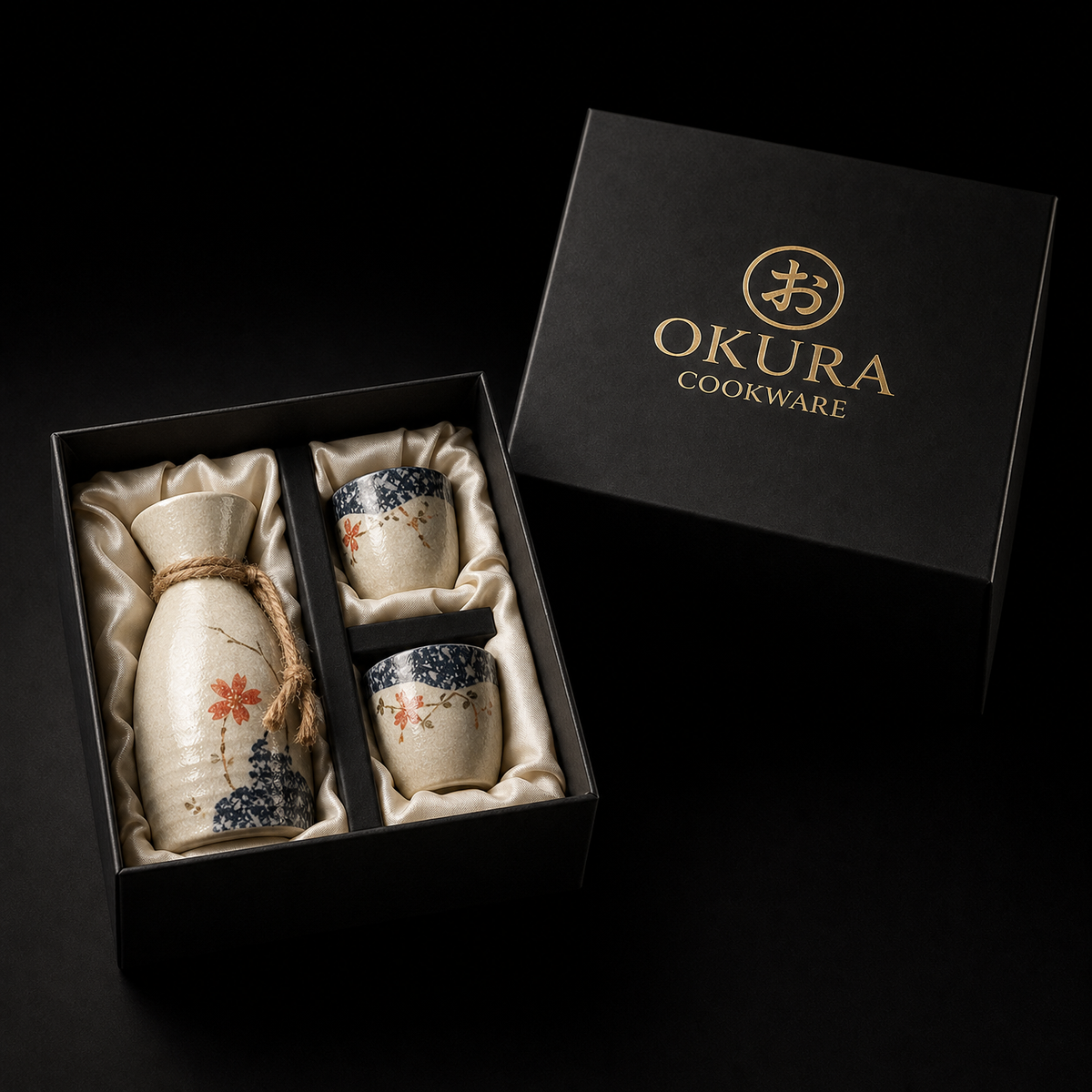 Japanse Sakura Keramische Sakekan Set