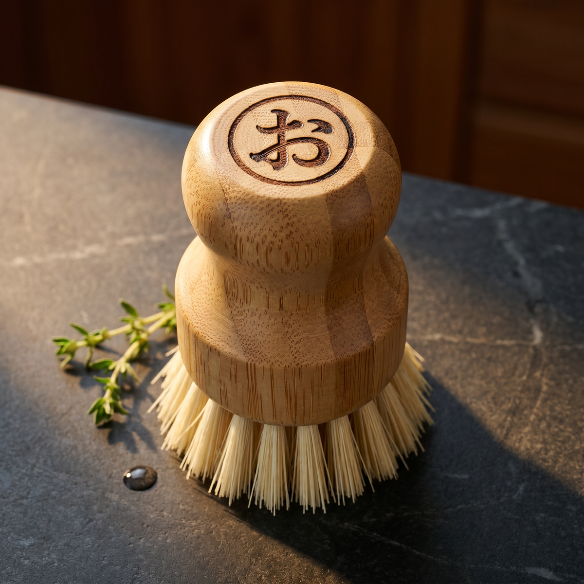 Okura Tawashi — Organische Bamboe Afwasborstel