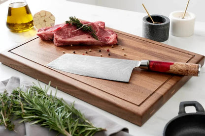 Japanse Damascus Nakama Shinku 5-delige Koksmes Set – Precisie Messen