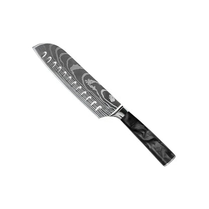 Premium Japans Damascus Messen Set – 8-delige Precisie Collectie