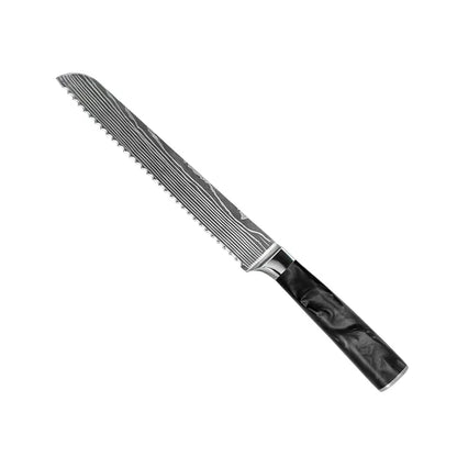 Premium Japans Damascus Messen Set – 8-delige Precisie Collectie