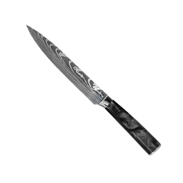 Premium Japans Damascus Messen Set – 8-delige Precisie Collectie