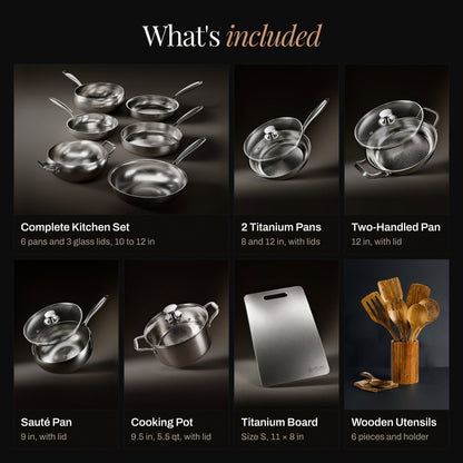 Compleet Titanium Keuken