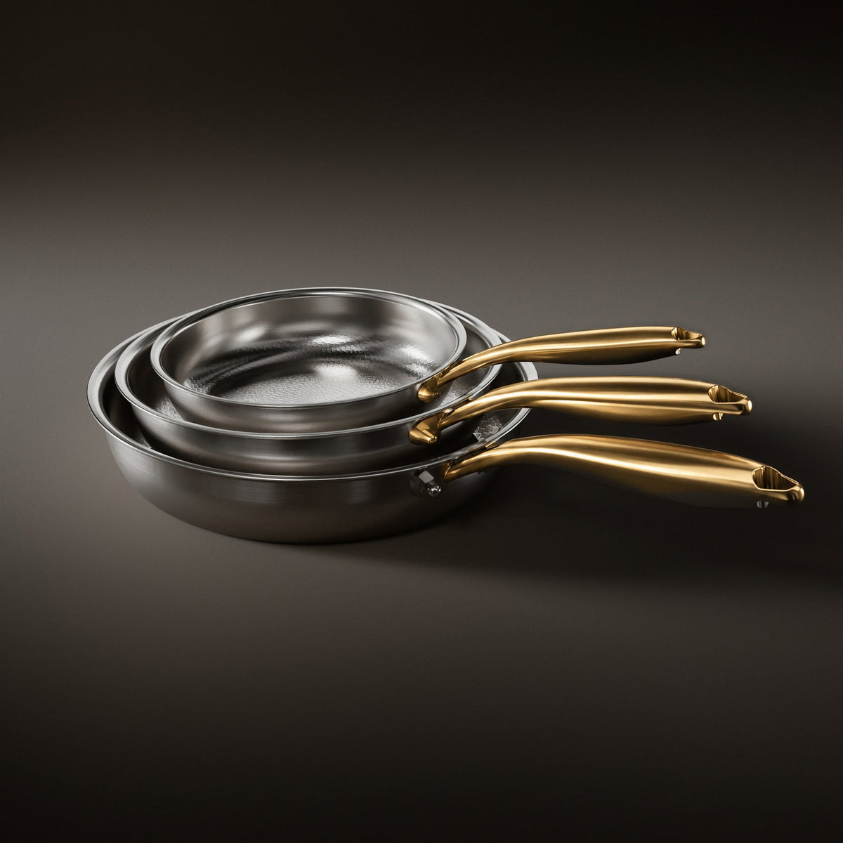 Gesmeed Titanium Pan - 3-delige set I Beperkte Editie