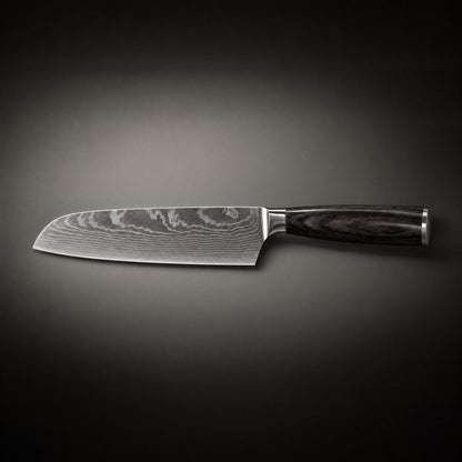 Japanse Stijl Santoku Mes – 7 inch (17.8 cm) Compact Blade