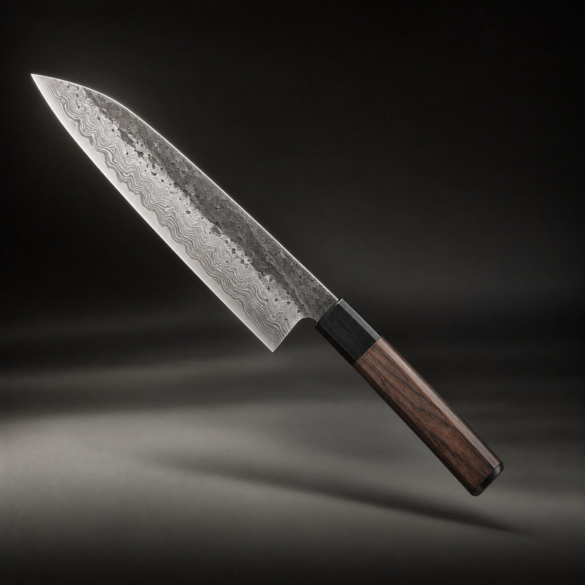 Kiritsuke Mes – Roestvrijstalen Lemmet, Iepen Houten Handvat, 8.5 inch (21.5 cm)