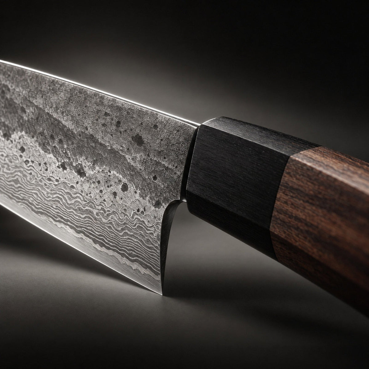 Kiritsuke Mes – Roestvrijstalen Lemmet, Iepen Houten Handvat, 8.5 inch (21.5 cm)