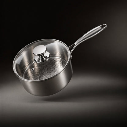 PFAS-vrije Titanium Kookpan met Deksel