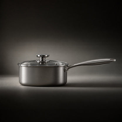 PFAS-vrije Titanium Kookpan met Deksel
