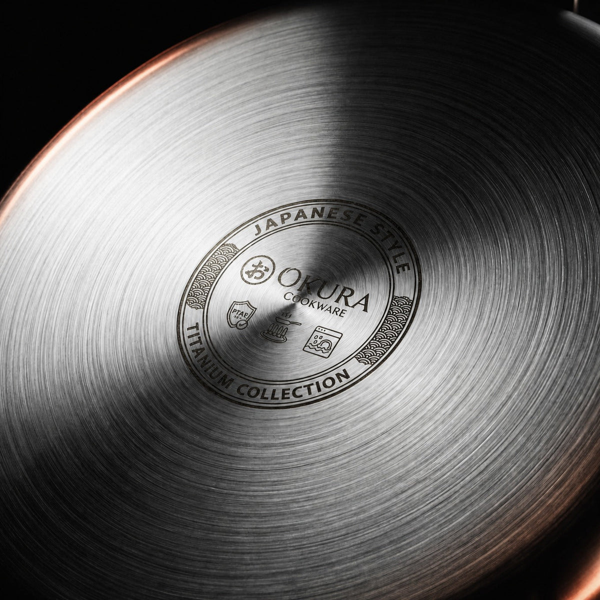 Titanium Pan I Gezonde Niet-Toxische Kookgerei voor Alle Kookplaten