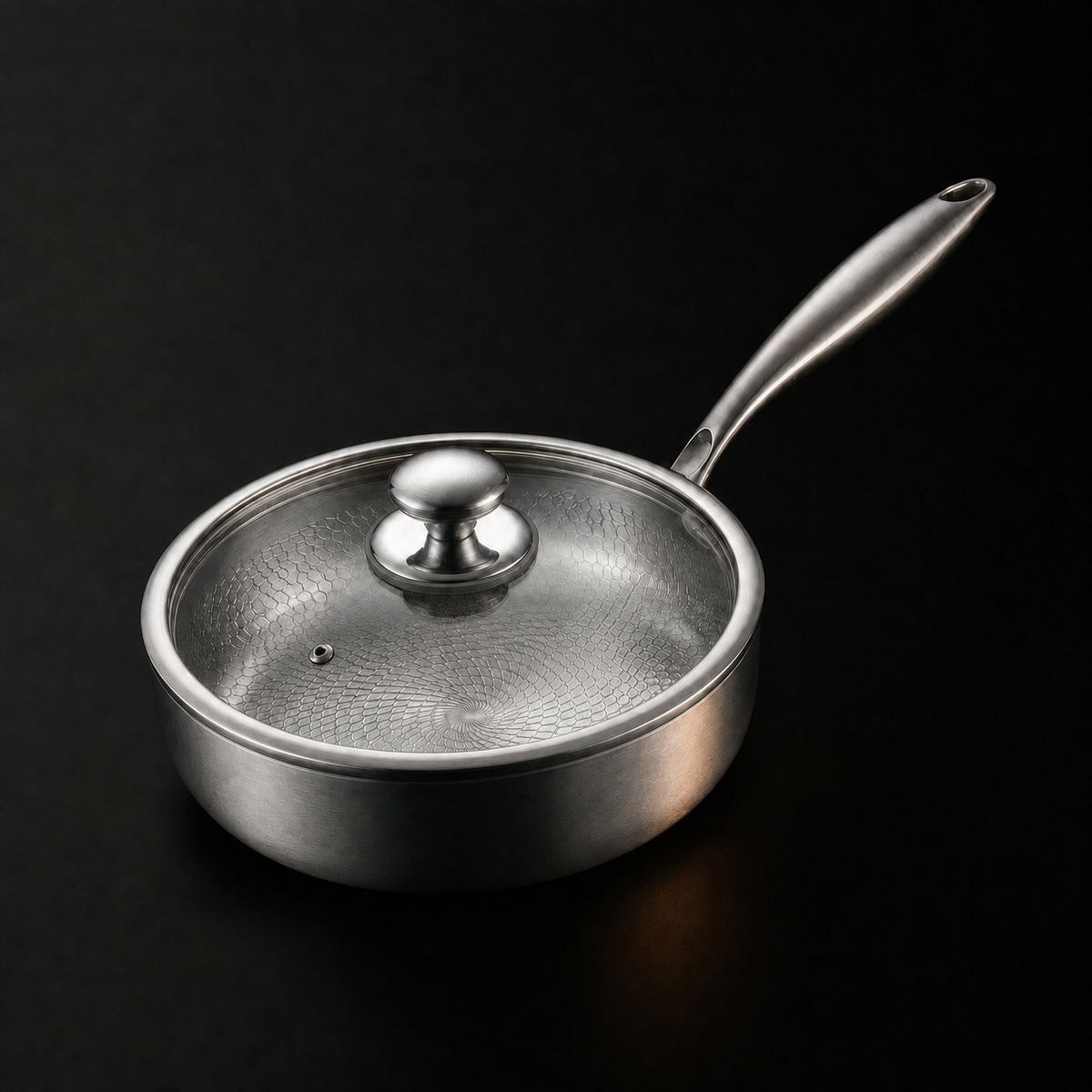 Titanium Hoge Wand Koekenpan I PFAS-Vrij