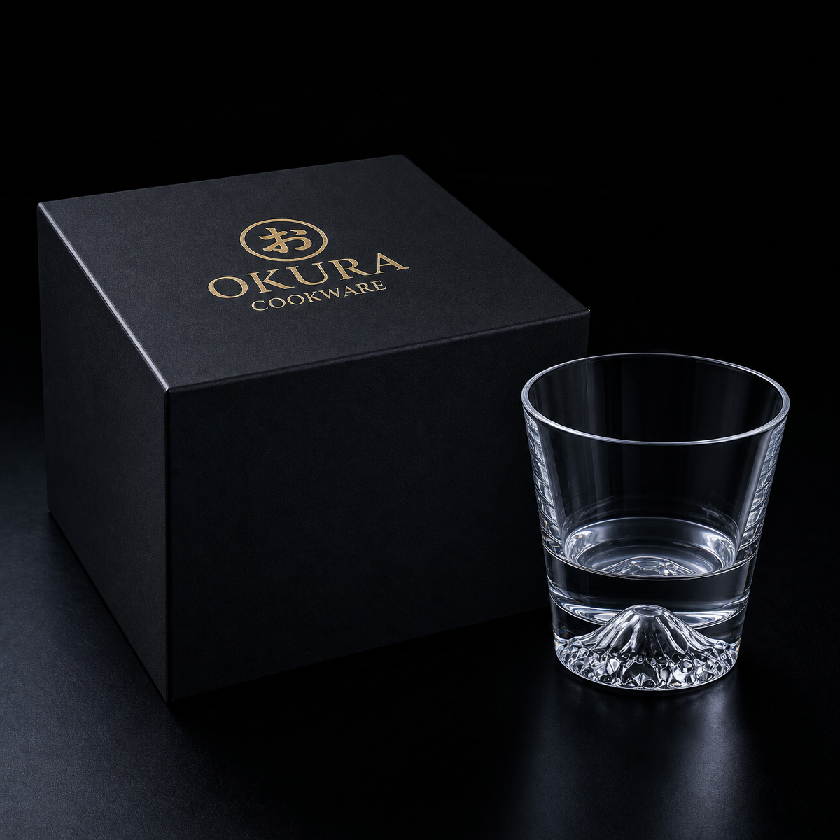 Japanse Mount Fuji Whisky Glas
