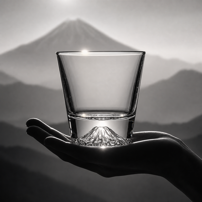 Japanse Mount Fuji Whisky Glas