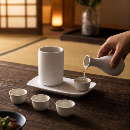 Japanse Keramische Sake Set