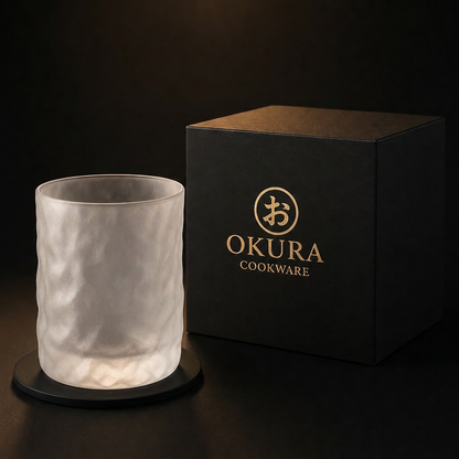 Japanse Edo Kiriko Glacier-Cut Kristallen Whisky Glas