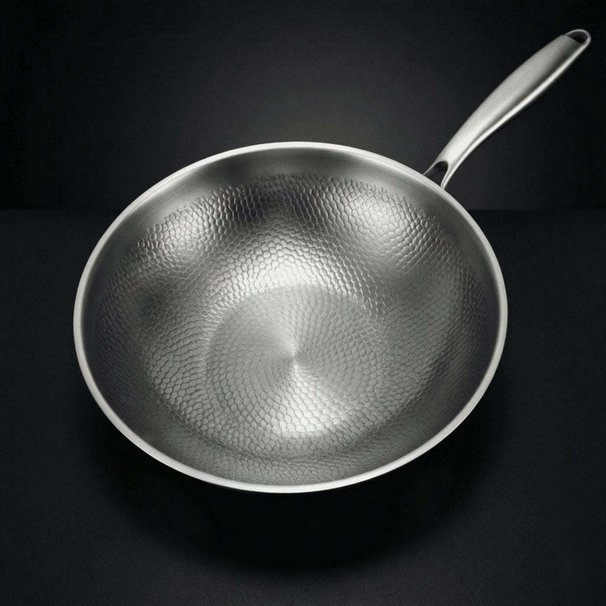 Titanium Wokpan I Chemisch Vrij