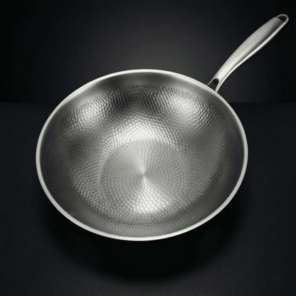 Titanium Wokpan I Chemisch Vrij