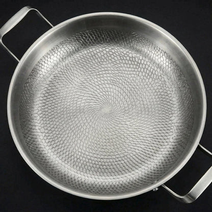 Titanium Pan met Twee Handgrepen I PFAS-Vrij & Duurzaam
