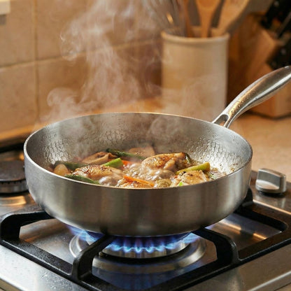 Titanium Hoge Wand Koekenpan I PFAS-Vrij
